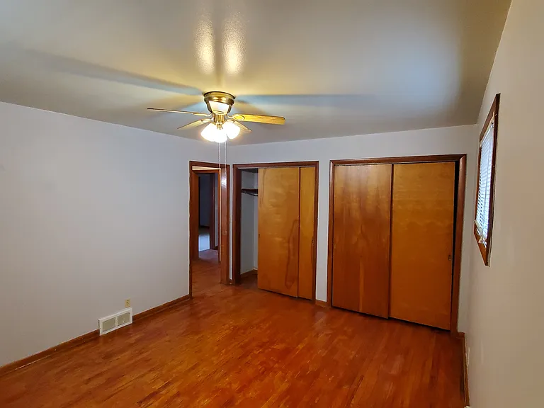Bedroom 2 - View of the Double Closets and the Doorway