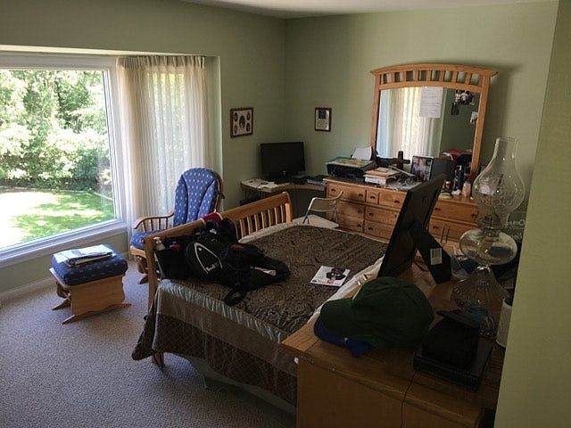 the bedroom