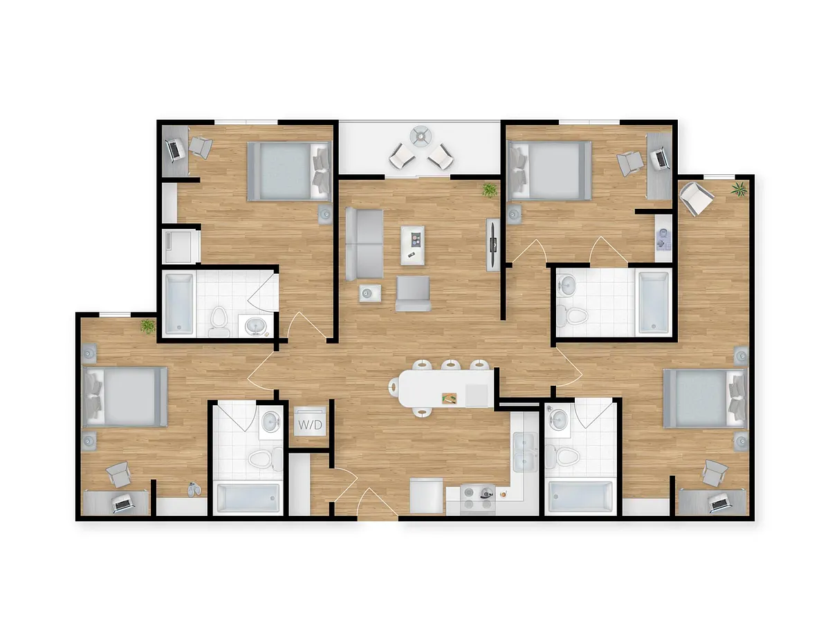 Floor plan Metcalf
