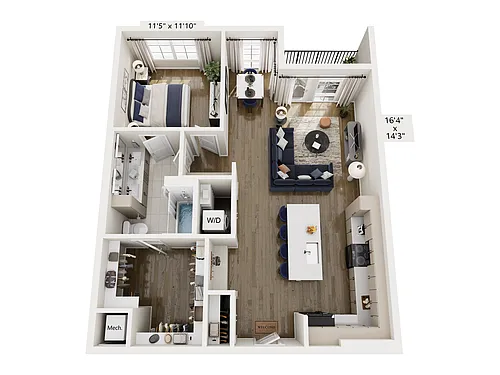 Floor plan A4