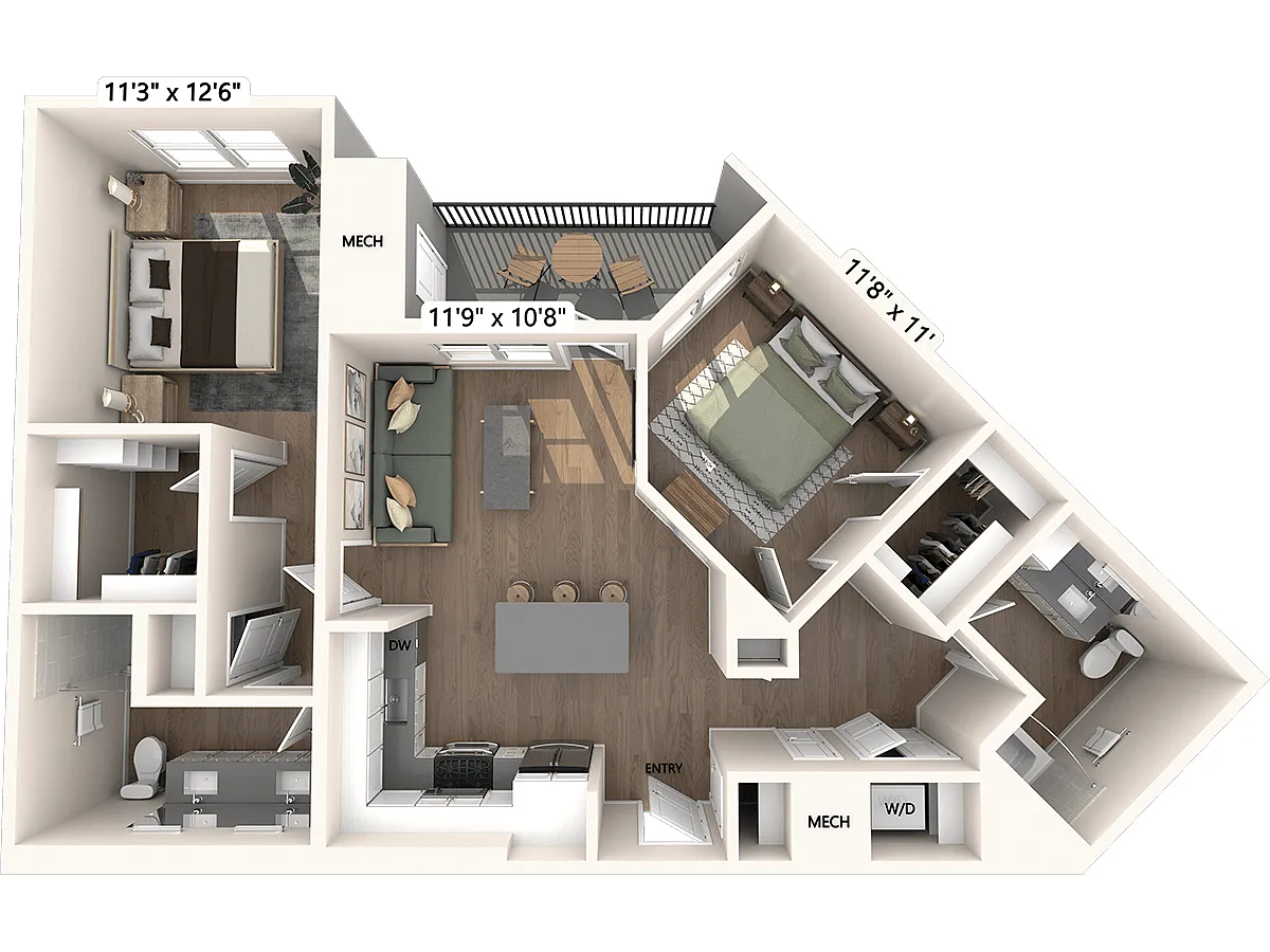 Floor plan BM06b-Upgrade
