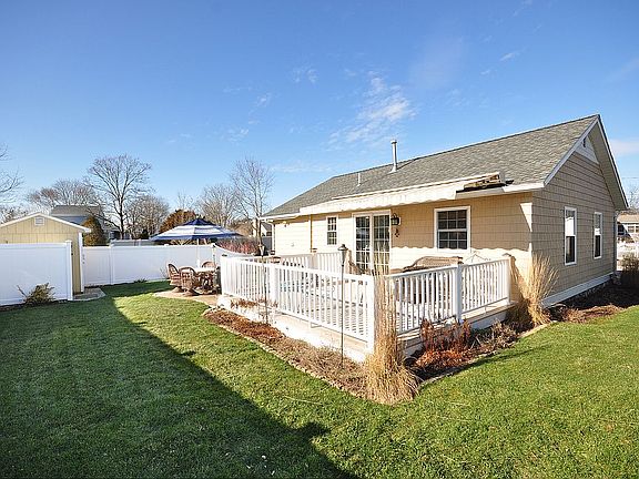 Outdoor shower & shed.
