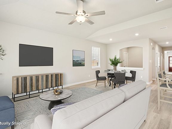 The Somerville floorplan in Magnolia Place of Magnolia, TX.
