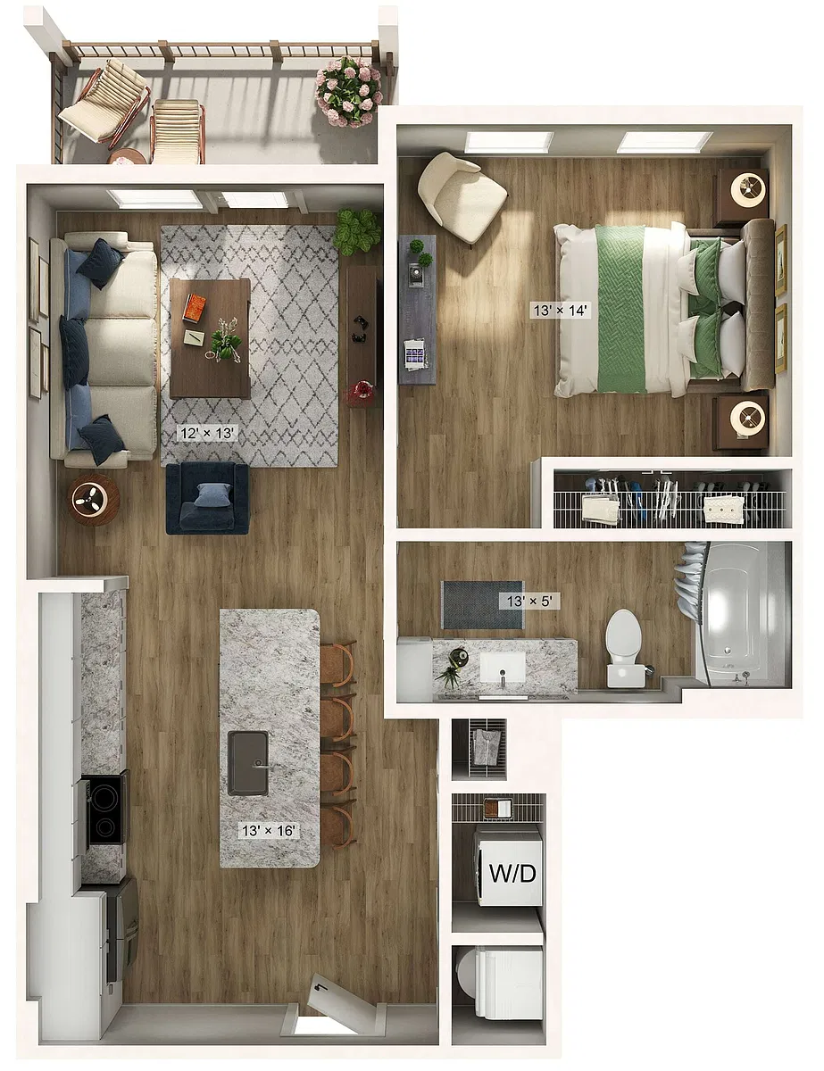Floor plan A7