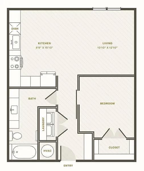 Floor plan The Battery