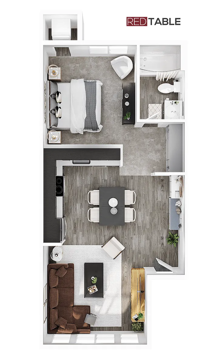 Floor plan Studio