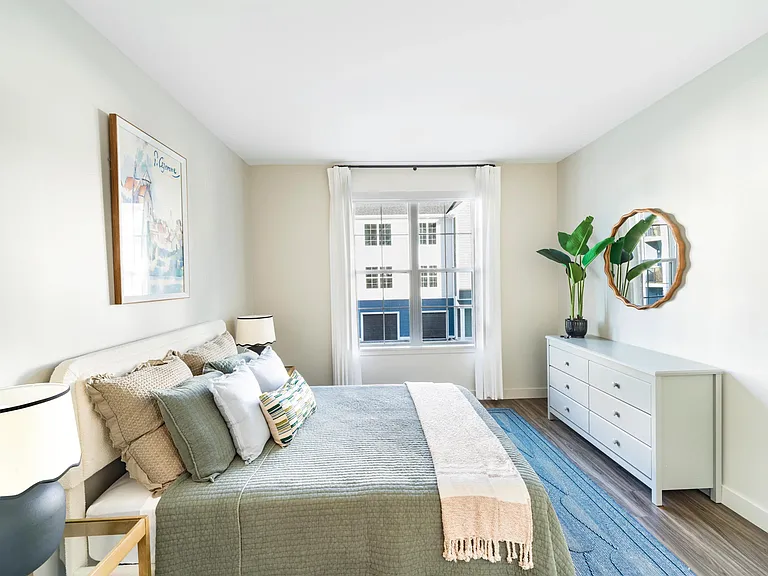 Soft natural light fills each bedroom, creating a calm and comfortable retreat to start and end your day.