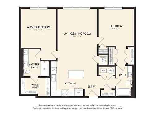 Floor plan C3D