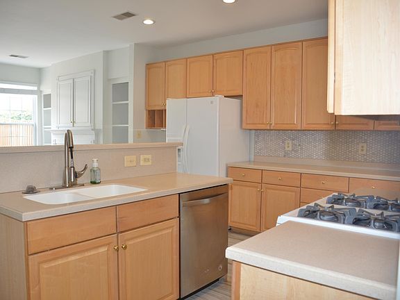 Open floor plan kitchen