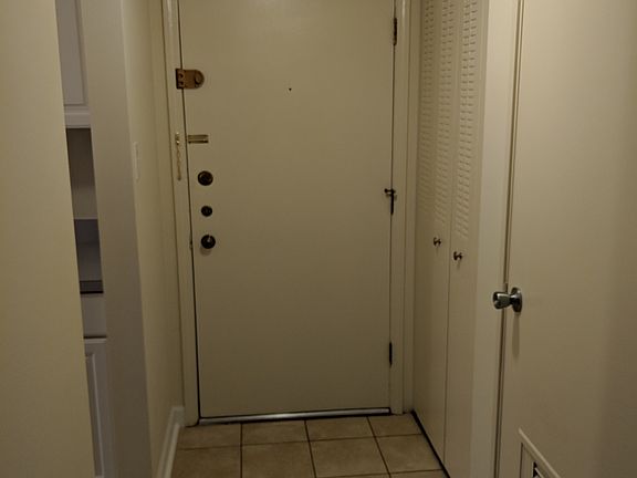 Unit entryway.