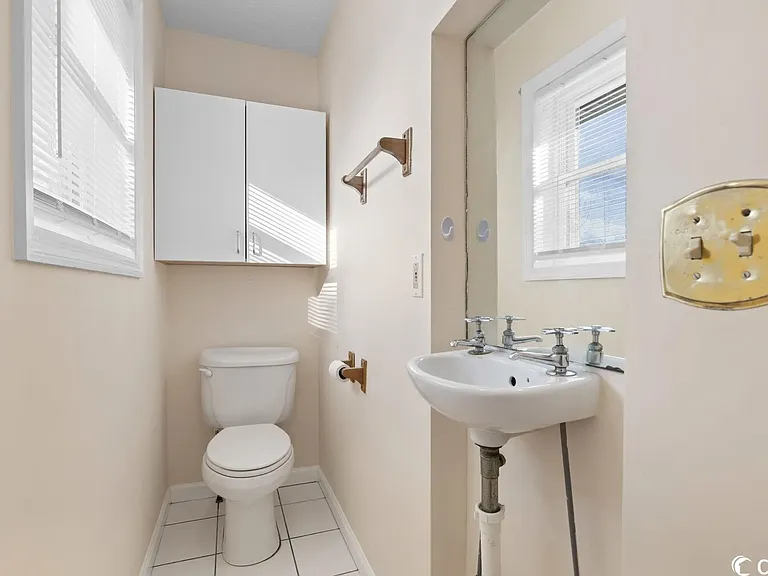 Half Bathroom in Master