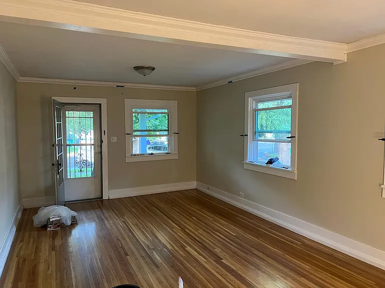 Living room (photo taken facing street)