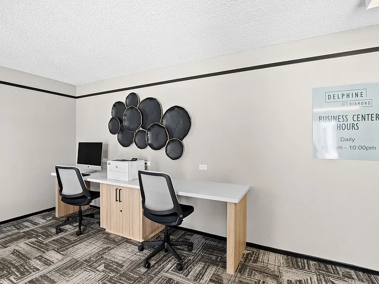 Business Center at Delphine on Diamond in San Francisco, CA 94131