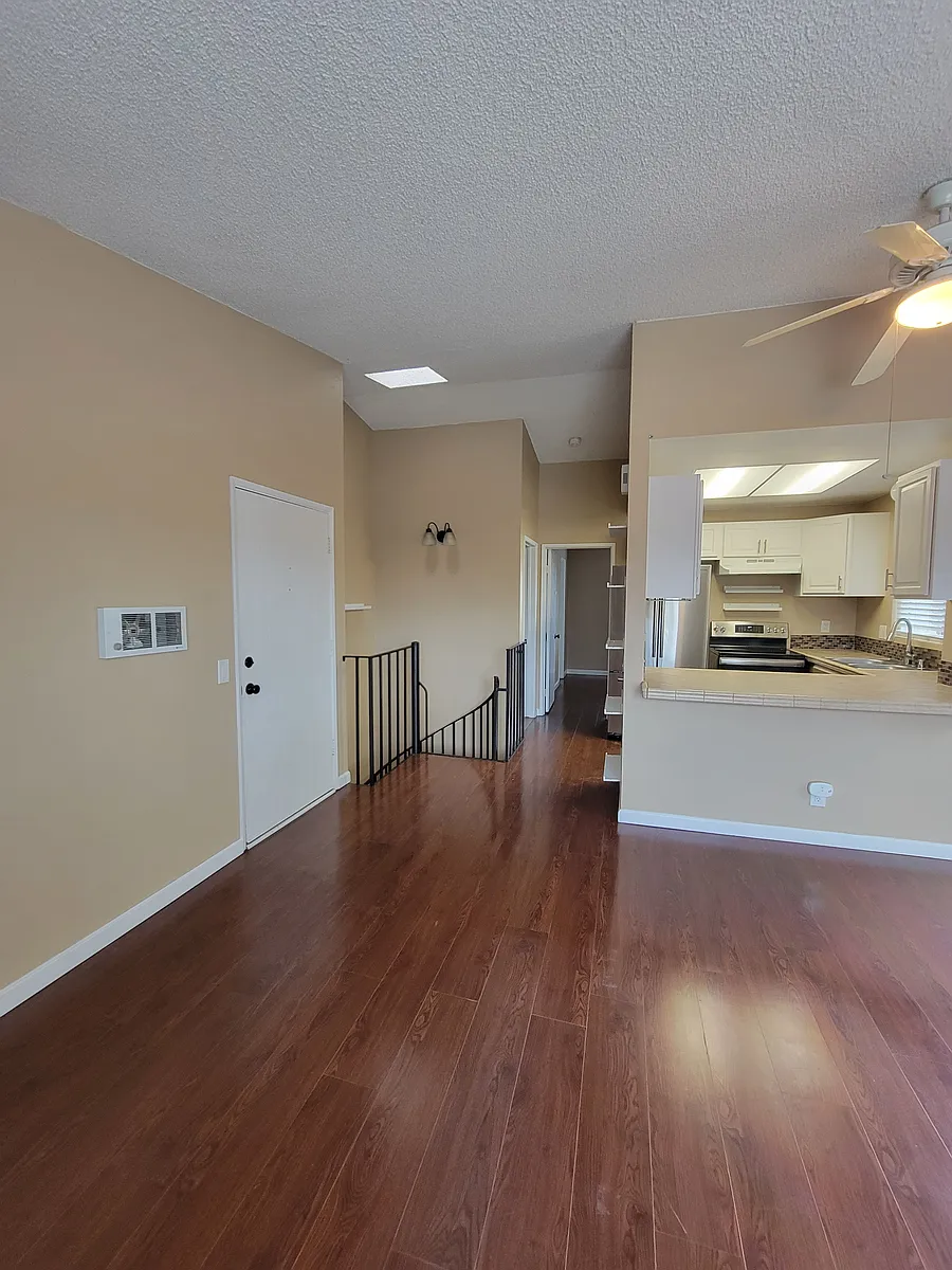 living room - 4546 Edgeware Rd #A