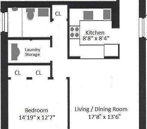 2nd image of 352 W 117th St APT 6A
