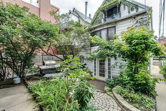 Outside porch