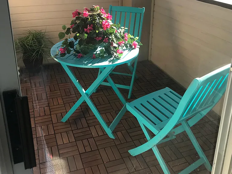 Upper patio