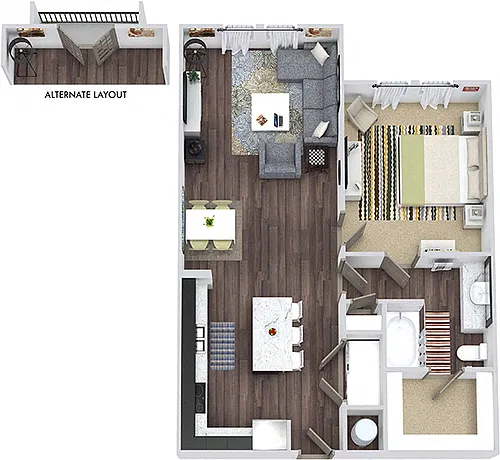 Floor plan The Threadgille