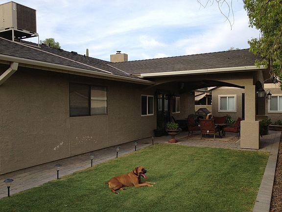 Back yard patio