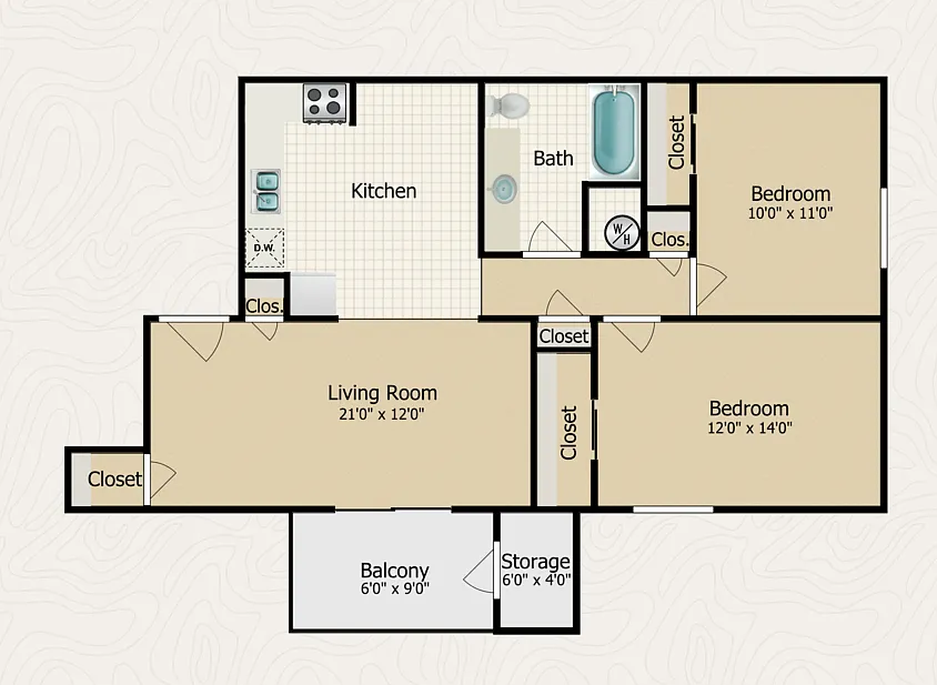 Floor plan Oak