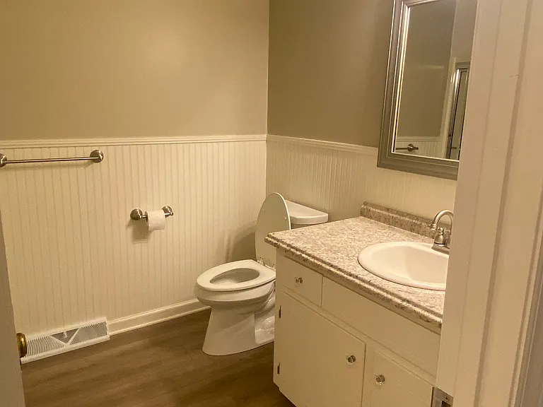 Upstairs hallway bathroom