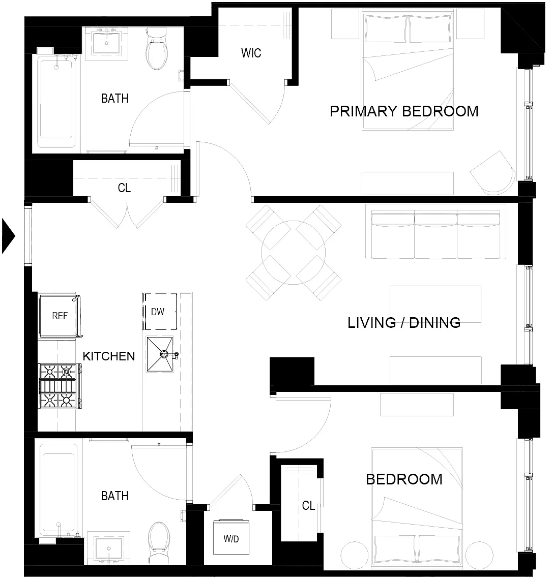 Floor plan 744-944
