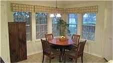Cozy breakfast room.
