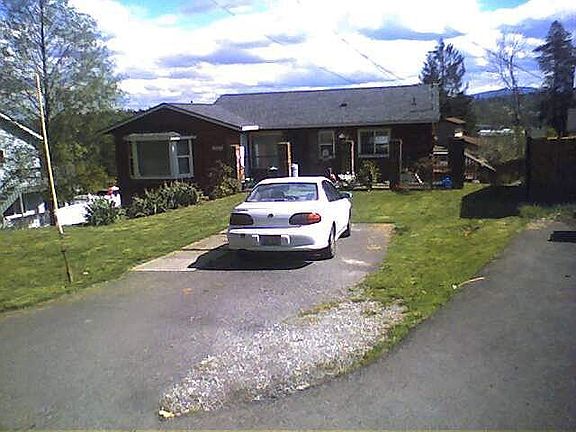 front of the house