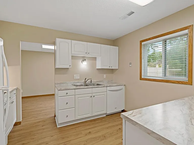 Completely remodeled kitchen with all new appliances and breakfast bar