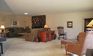Carpet is now gone, hardwood floors exposed!