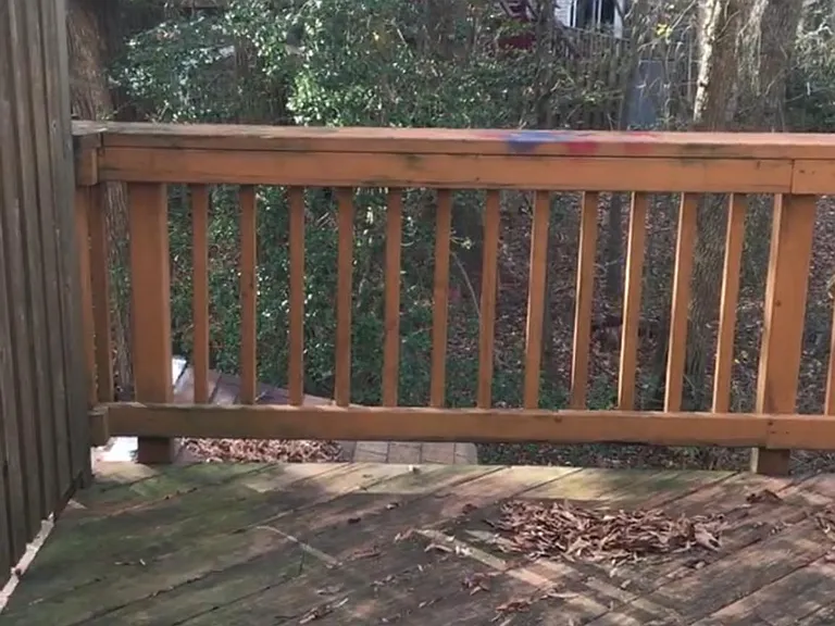 Portion of Deck