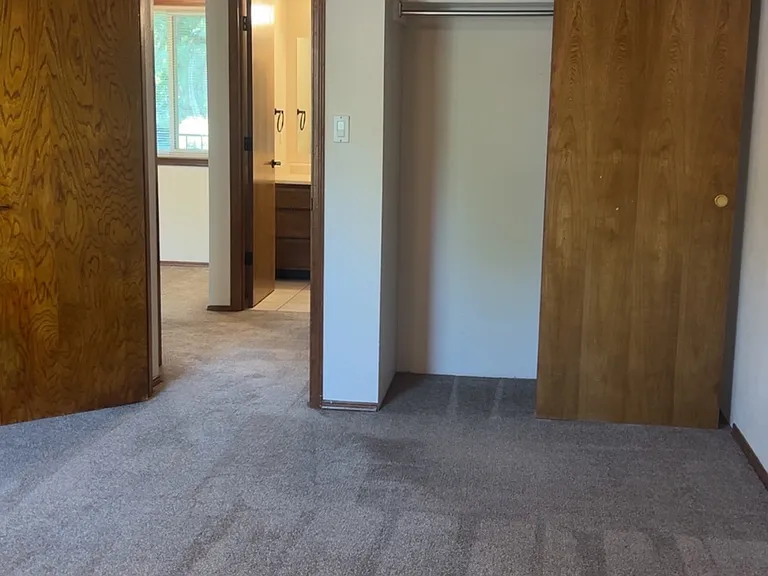 Bedroom with second closet