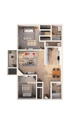 Floor plan B3
