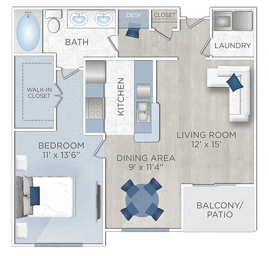 Floor plan Sycamore (B)