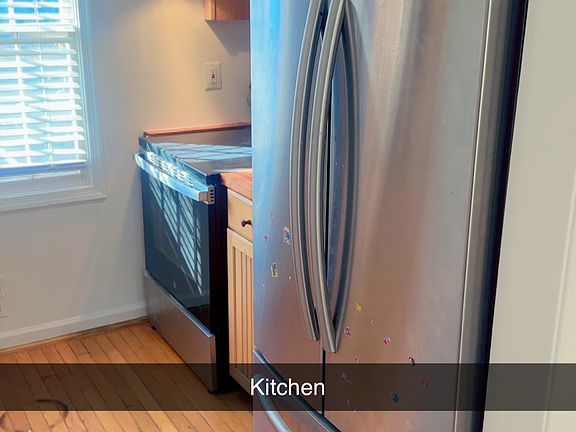 All updated stainless kitchen appliances.