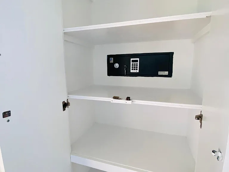 Hall Closet with Safe