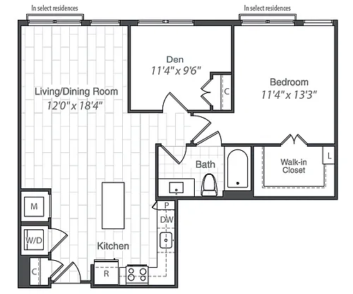 Floor plan A21D