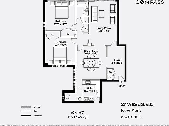 2nd image of 221 W 82nd St APT 8C