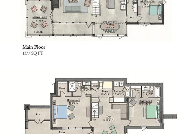 Image 3: Cane Cottage Floorplan