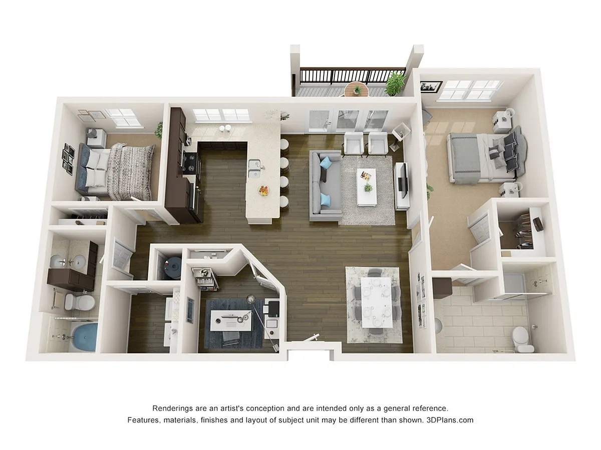 Floor plan B2HC