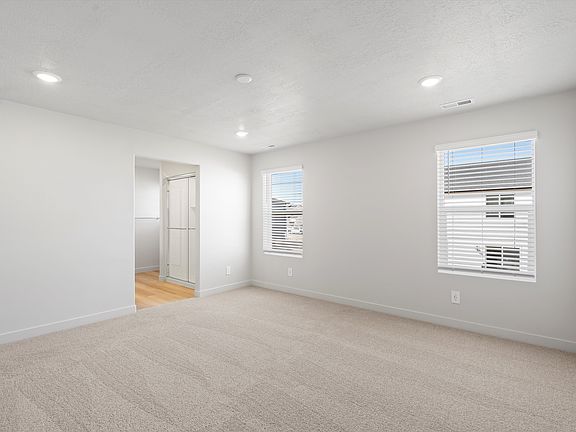 The Aspen floorplan interior image taken at a Meritage Homes community in Santaquin, UT.