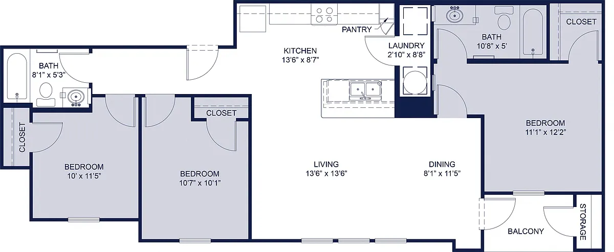 Floor plan C1