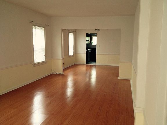Living room and dining area

