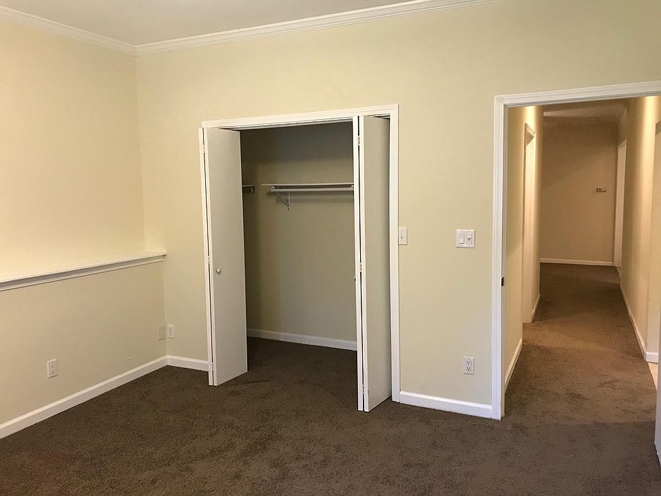 Bedroom with walk in closet
