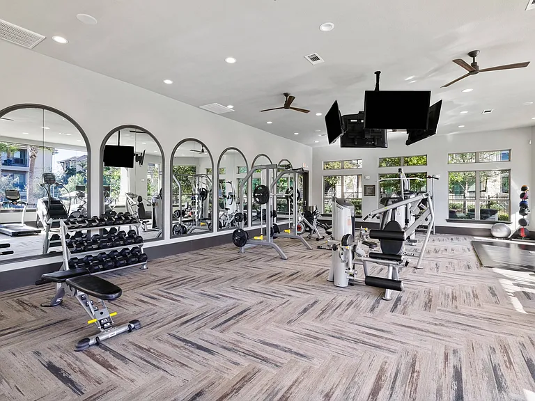 Spacious Fitness Center