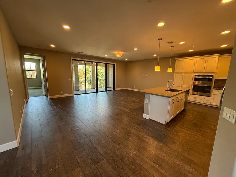 Great room & kitchen