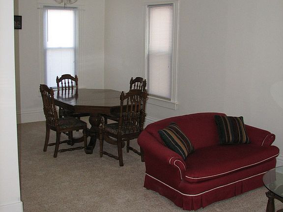 Roomy Dining room with seating area