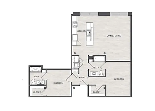 Floor plan 2S