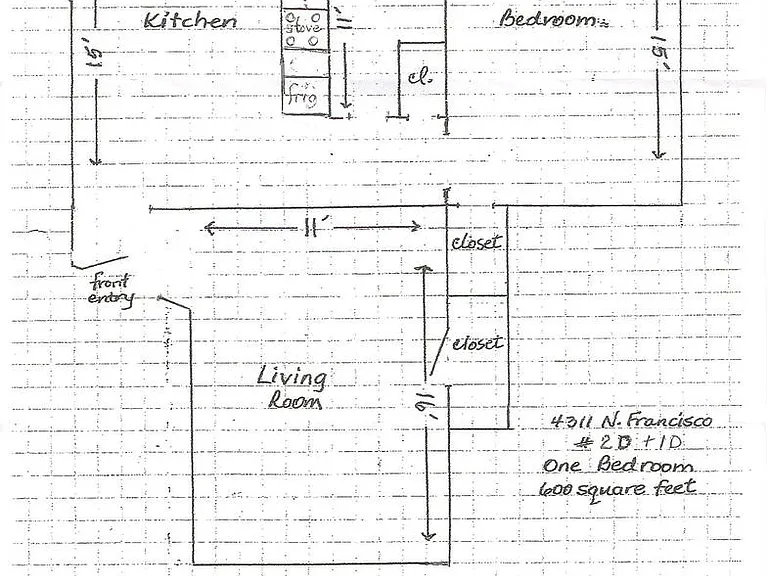 4307 N Francisco Ave #3G — Photo 3