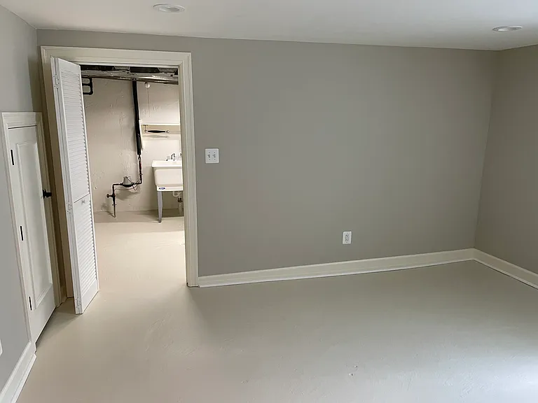 Finished basement - great for recreation, family or office space.